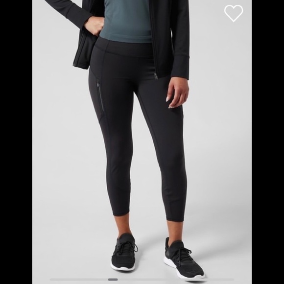 Athleta Rainer 7/8 Tight Legging Black Size XS - Picture 1 of 12